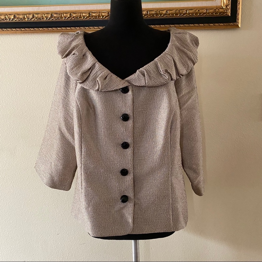 R&M Richards Gold Blazer